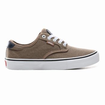 Damske Tenisky Vans Twill Chima Ferguson Pro Modre VA50GSNDM